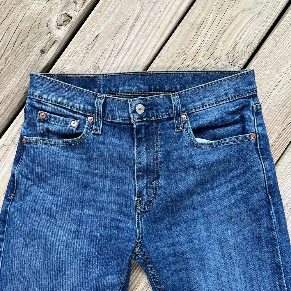 Levi's Men's 513 Jeans Medium Wash Size 30 X 30
